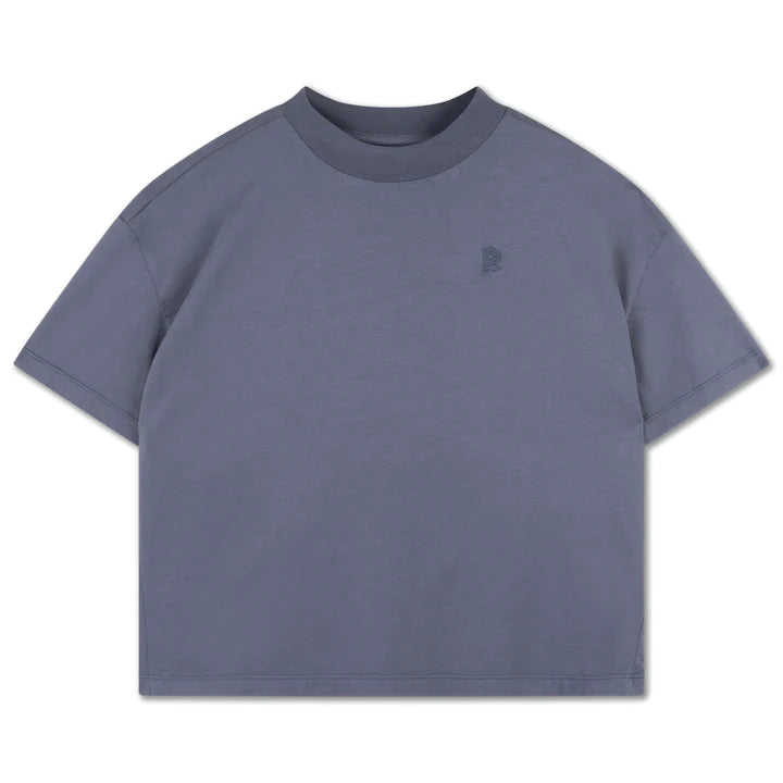 repose ams / oversized boxy tee - nightshade blue