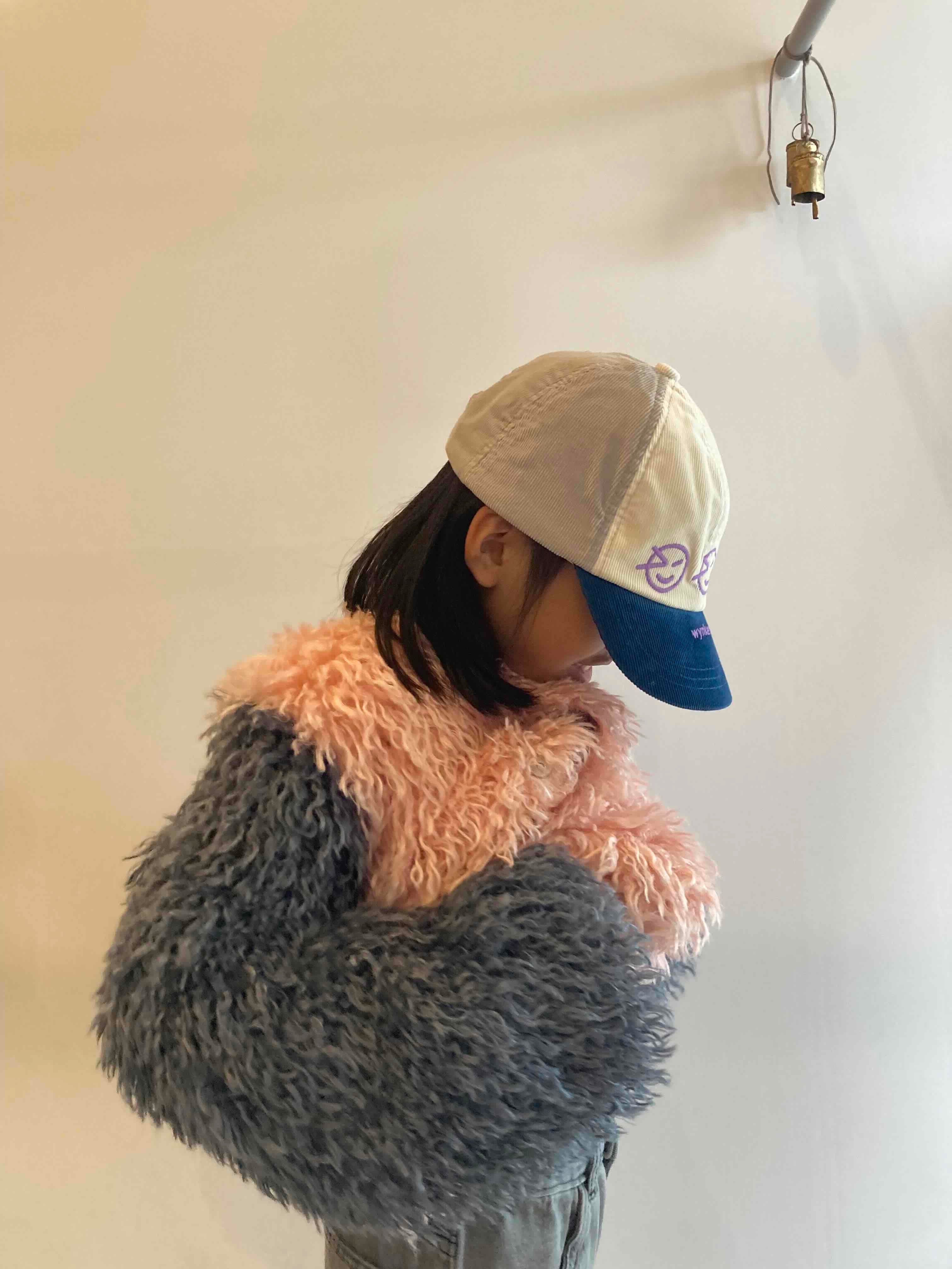 wynken / shaggy box jacket pink / blue last 12y !