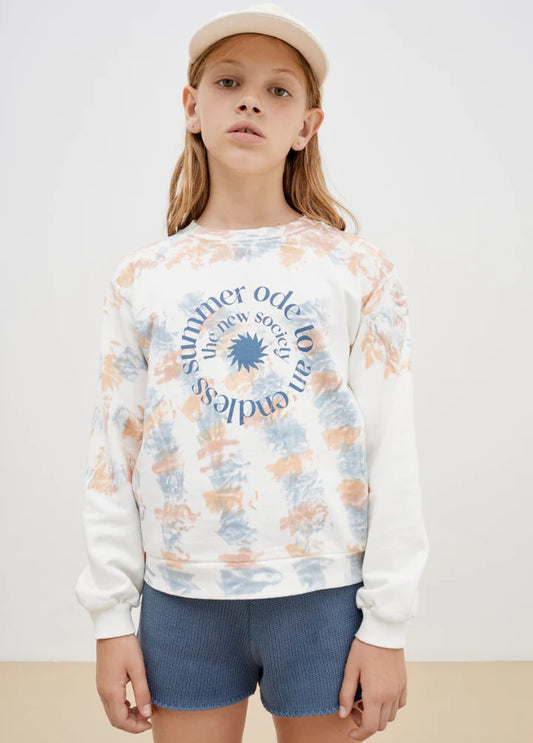 the new society / enrico sweater tie dye