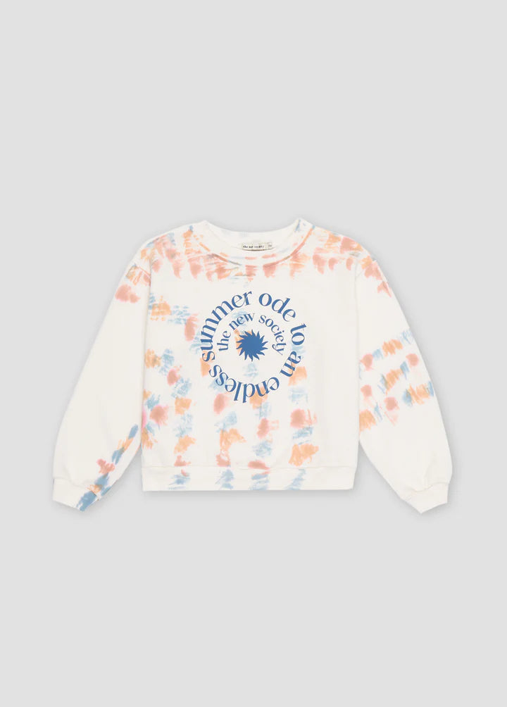 the new society / enrico sweater tie dye