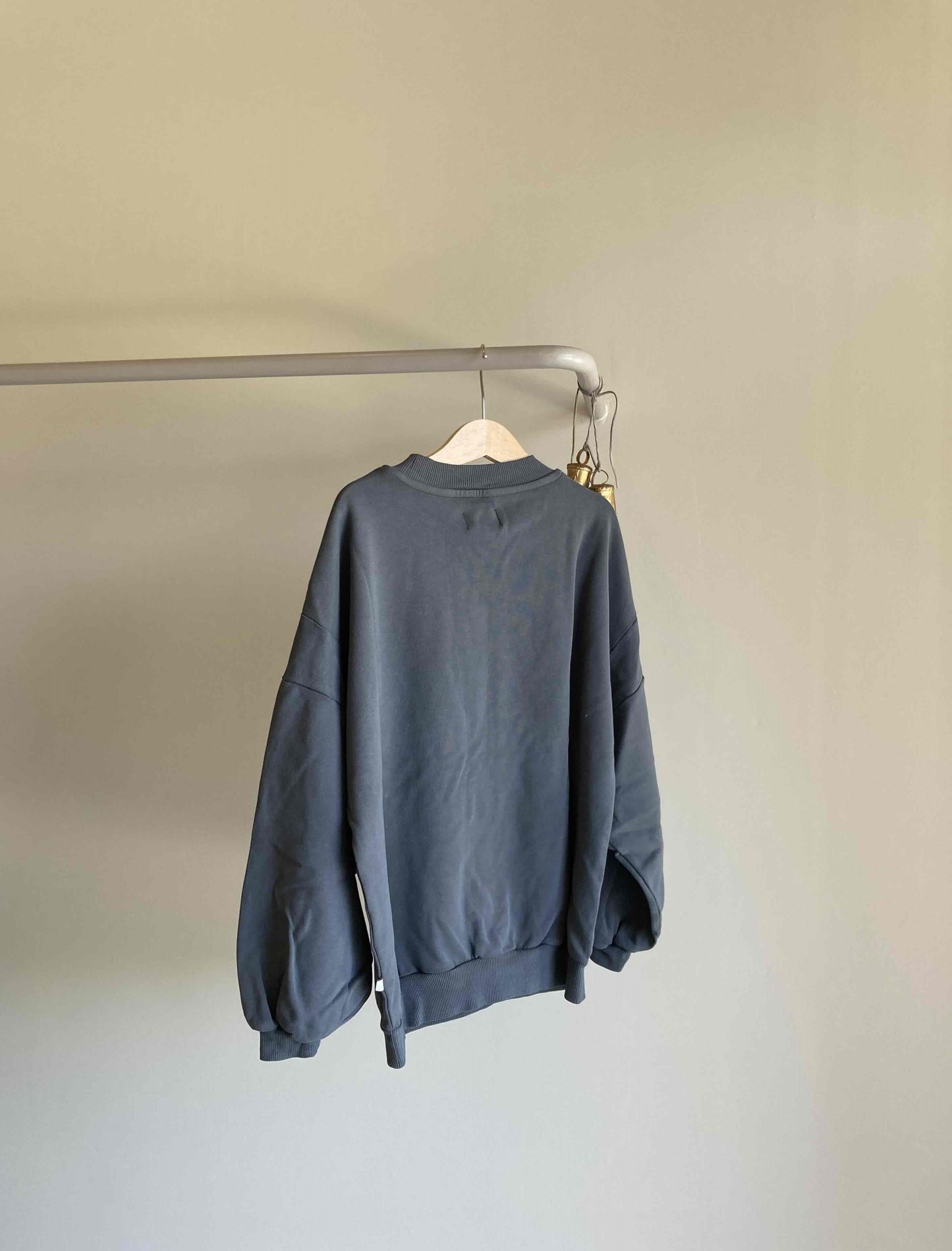 repose ams / crewneck sweater iron grey