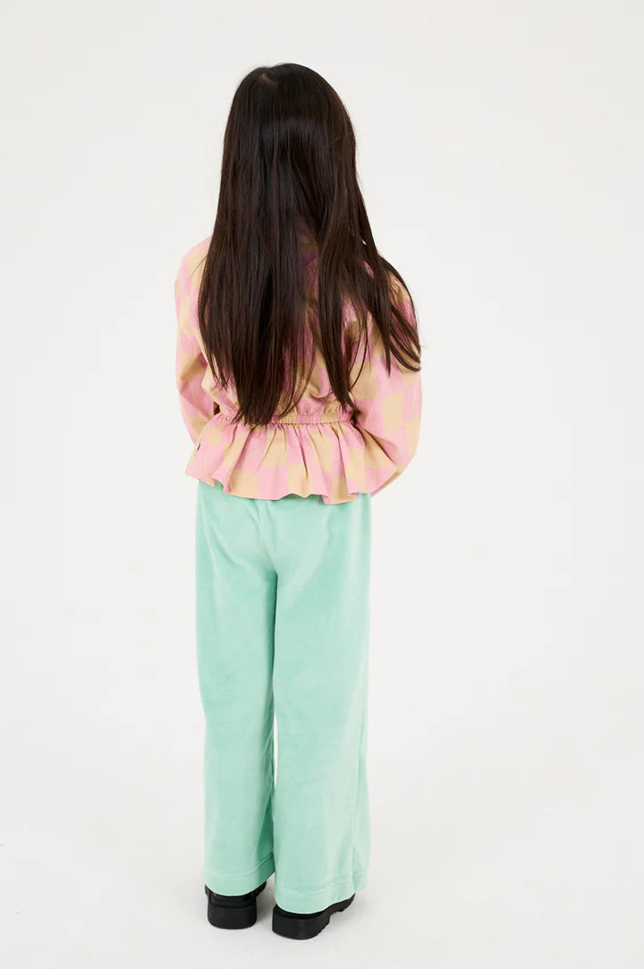 repose ams / straight pants misty green last 8y !