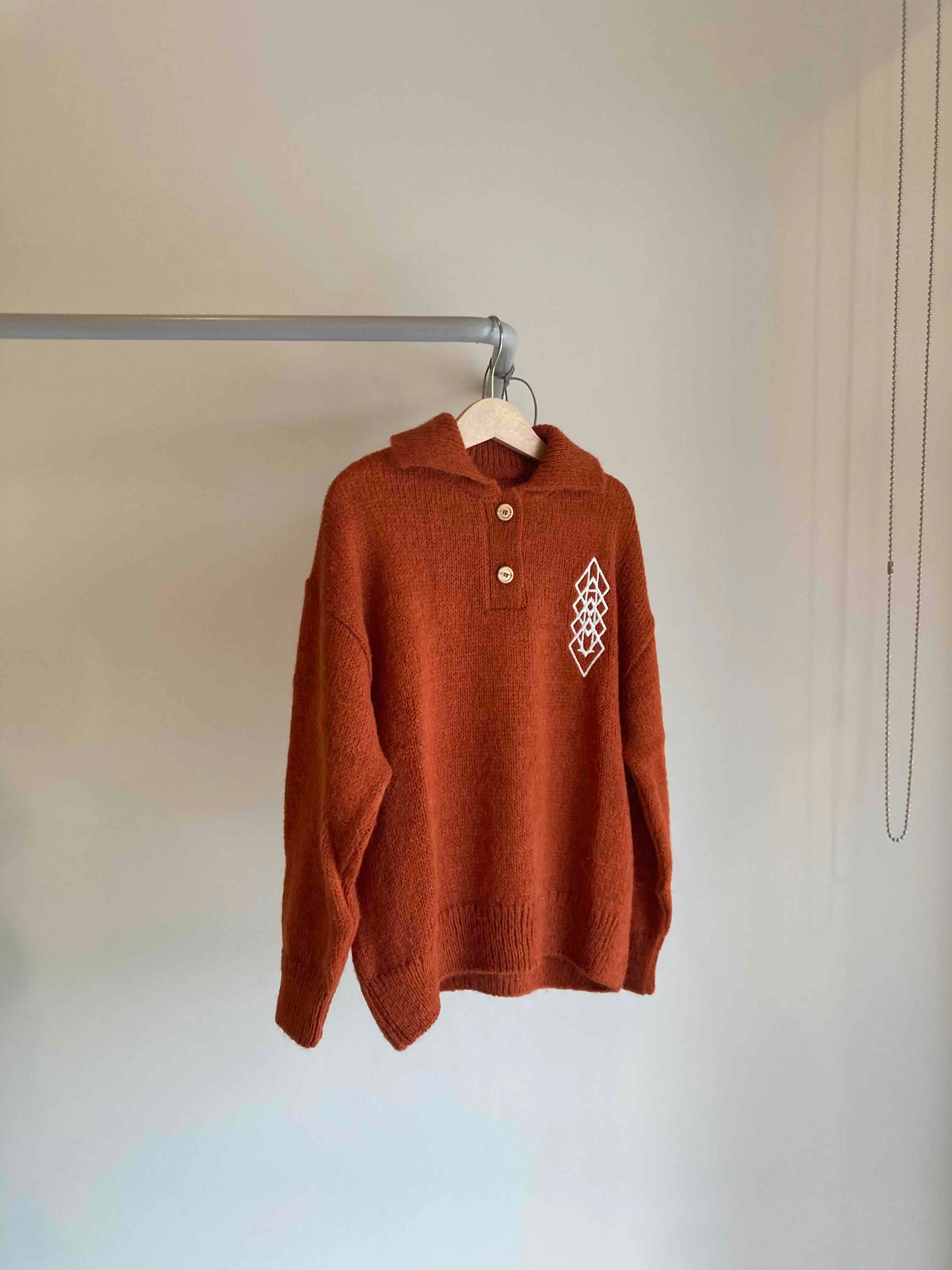 TAO / raven kids sweater / deep orange