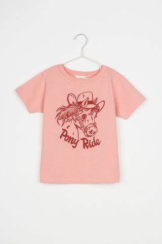 tom&boy / pony T-shirt / pink